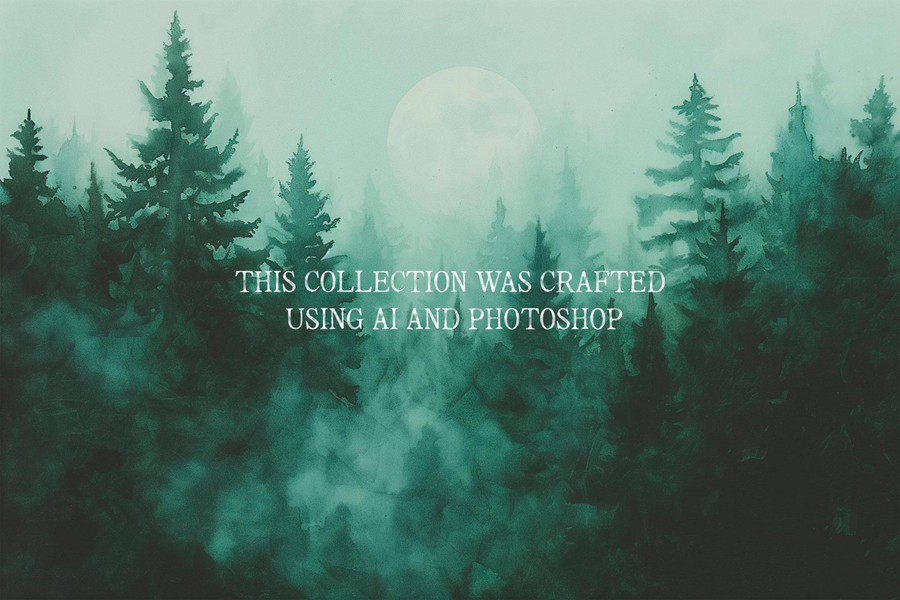 267个水彩女巫植物精灵蘑菇花环海报设计图形纸张纹理合集 Witchcraft Watercolor Graphics Collection 图片素材 第14张-素材湾丨精选海外优质设计素材资源 267个水彩女巫植物精灵蘑菇花环海报设计图形纸张纹理合集 Witchcraft Watercolor Graphics Collection 图片素材 sucaiwan.com