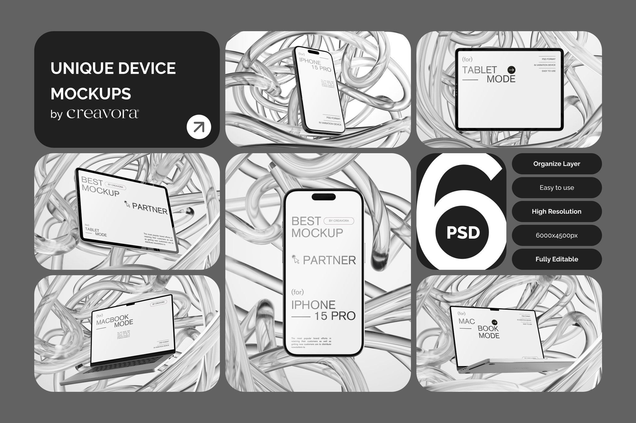 6款未来科幻抽象背景UI设计苹果iPhone手机MacBook电脑iPad平板贴图PSD样机模板 Device Mockups with Abstract Background 样机素材 第1张-素材湾丨精选海外优质设计素材资源 6款未来科幻抽象背景UI设计苹果iPhone手机MacBook电脑iPad平板贴图PSD样机模板 Device Mockups with Abstract Background 样机素材 sucaiwan.com