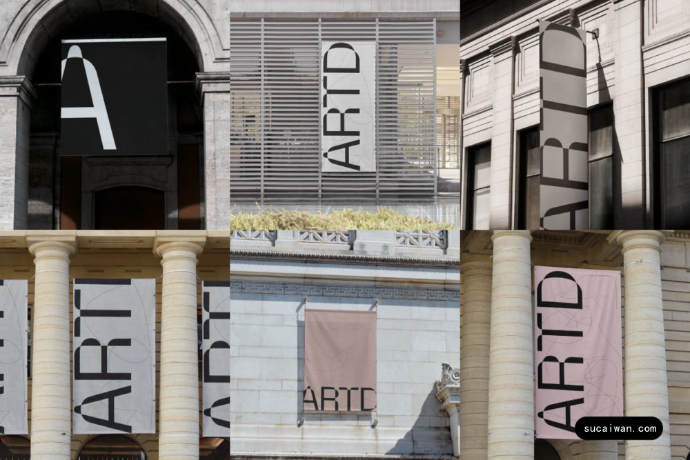 6款欧美城市街头广告条幅海报标牌设计展示贴图PSD样机模板 Artdirected.Mockups – Poster Collection 02 样机素材 sucaiwan.com