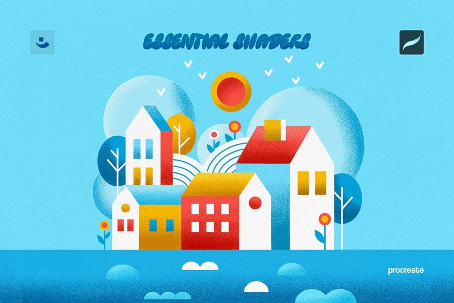 8款柔和颗粒燥点肌理阴影手绘插画procreate笔刷画笔素材 Essential Shading Procreate Brushes 笔刷资源 第2张-素材湾丨精选海外优质设计素材资源 8款柔和颗粒燥点肌理阴影手绘插画procreate笔刷画笔素材 Essential Shading Procreate Brushes 笔刷资源 sucaiwan.com