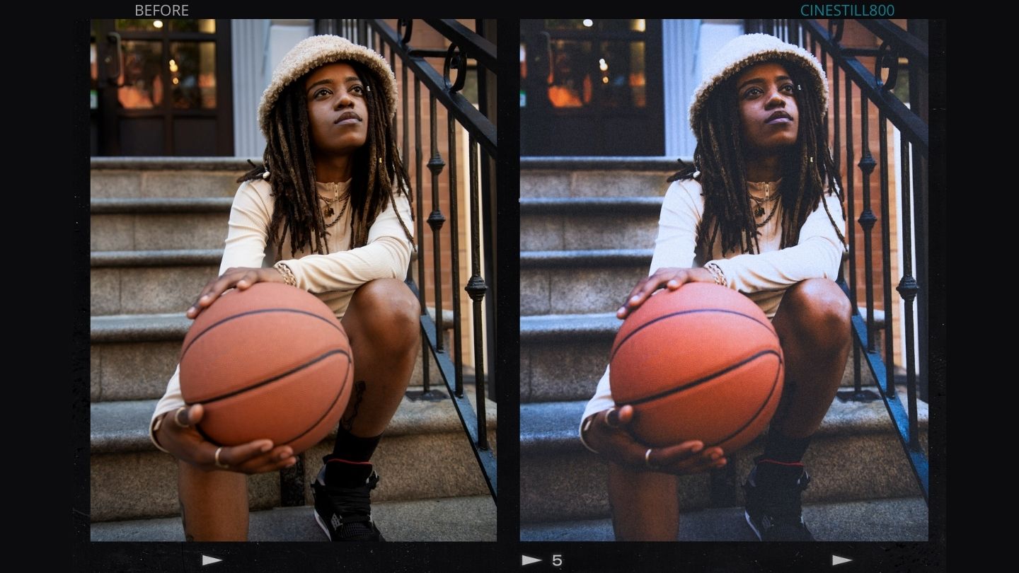 复古电影外观CineStill 800T胶片颗粒效果模拟扫街肖像照片调色Lightroom预设 CineStill 800T HelloPresets Legends in Cinestill 800T Lightroom Presets/ Capture One Styles 插件预设 sucaiwan.com