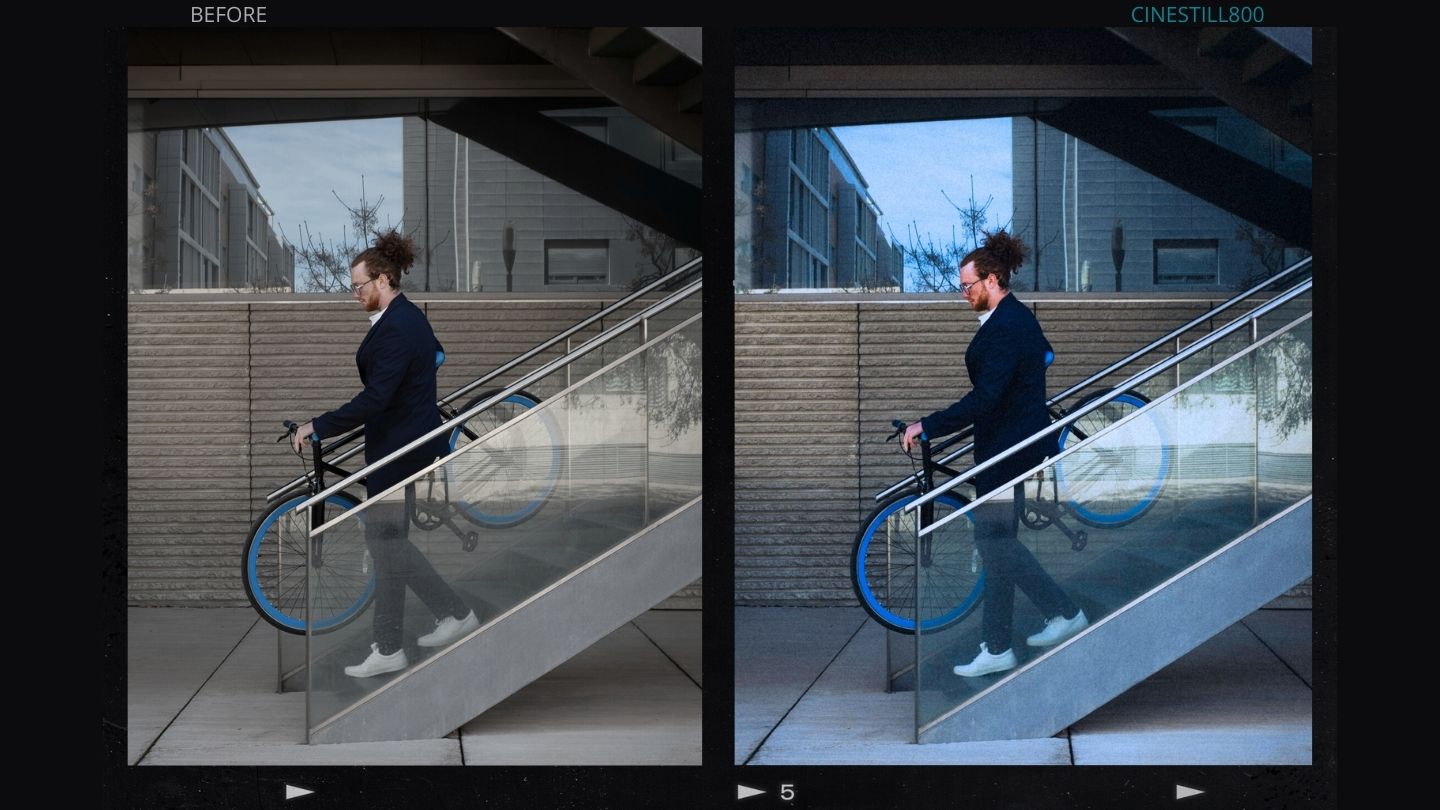 复古电影外观CineStill 800T胶片颗粒效果模拟扫街肖像照片调色Lightroom预设 CineStill 800T HelloPresets Legends in Cinestill 800T Lightroom Presets/ Capture One Styles 插件预设 sucaiwan.com