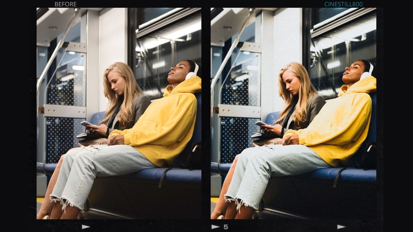 复古电影外观CineStill 800T胶片颗粒效果模拟扫街肖像照片调色Lightroom预设 CineStill 800T HelloPresets Legends in Cinestill 800T Lightroom Presets/ Capture One Styles 插件预设 sucaiwan.com