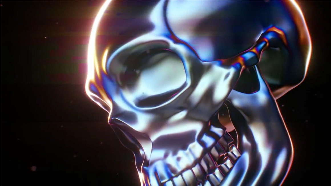 FCPX插件:新潮霓虹色酸性故障失真骷髅头碎裂LOGO展示 , 第2张-素材湾丨精选海外优质设计素材资源 FCPX插件:新潮霓虹色酸性故障失真骷髅头碎裂LOGO展示 , sucaiwan.com