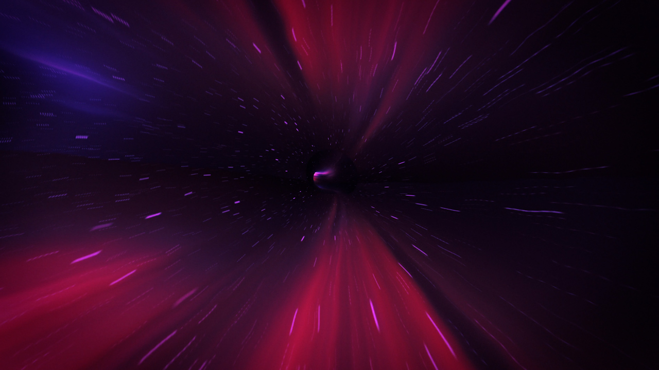 Artlist 宇宙星系虫洞动画转场过渡活动演出投屏抽象发光视频素材Wormhole Animation 影视音频 sucaiwan.com