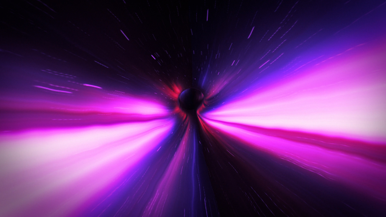 Artlist 宇宙星系虫洞动画转场过渡活动演出投屏抽象发光视频素材Wormhole Animation 影视音频 sucaiwan.com