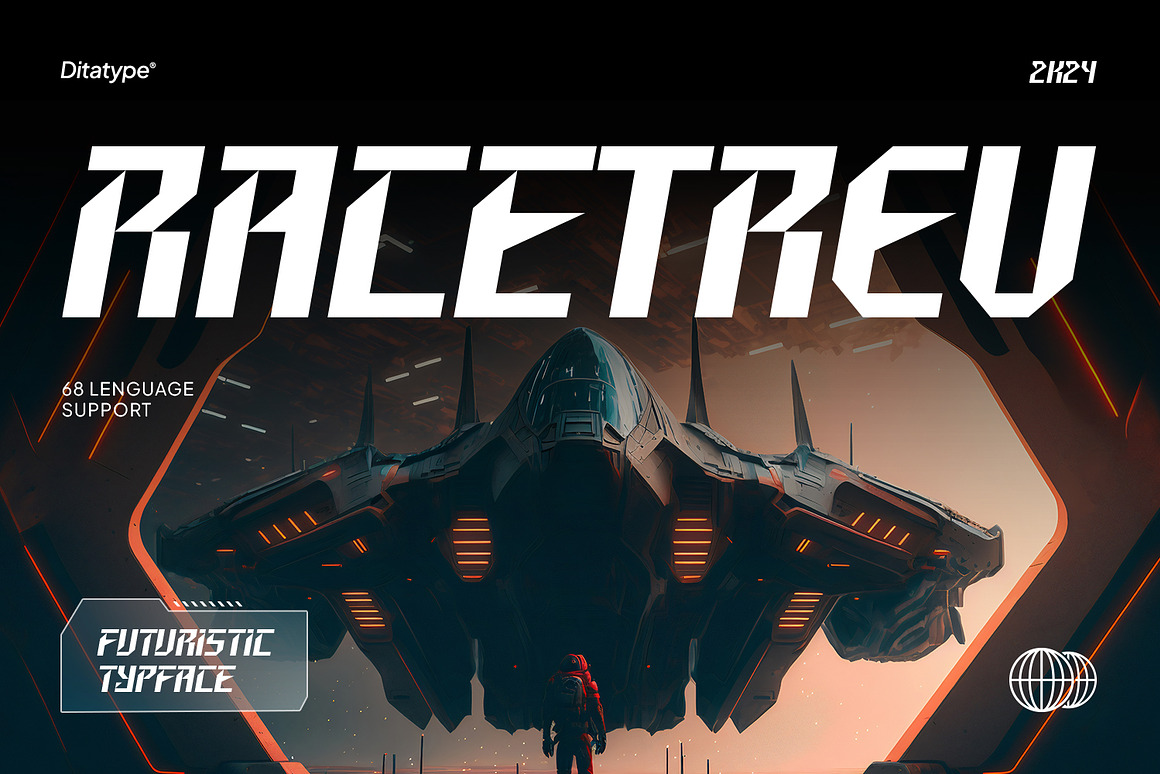 未来科幻时尚品牌海报徽标设计无衬线英文字体安装包 Racetrev 设计素材 第1张-素材湾丨精选海外优质设计素材资源 未来科幻时尚品牌海报徽标设计无衬线英文字体安装包 Racetrev 设计素材 sucaiwan.com