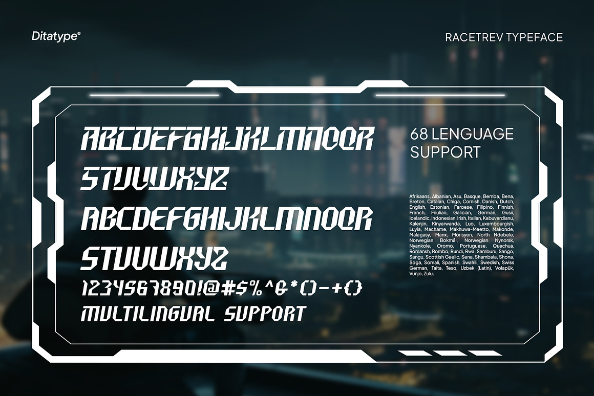 未来科幻时尚品牌海报徽标设计无衬线英文字体安装包 Racetrev 设计素材 第8张-素材湾丨精选海外优质设计素材资源 未来科幻时尚品牌海报徽标设计无衬线英文字体安装包 Racetrev 设计素材 sucaiwan.com