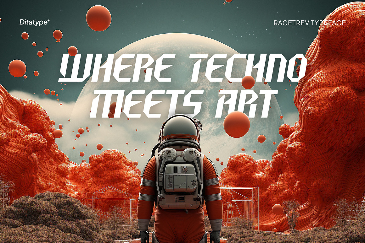 未来科幻时尚品牌海报徽标设计无衬线英文字体安装包 Racetrev 设计素材 第6张-素材湾丨精选海外优质设计素材资源 未来科幻时尚品牌海报徽标设计无衬线英文字体安装包 Racetrev 设计素材 sucaiwan.com