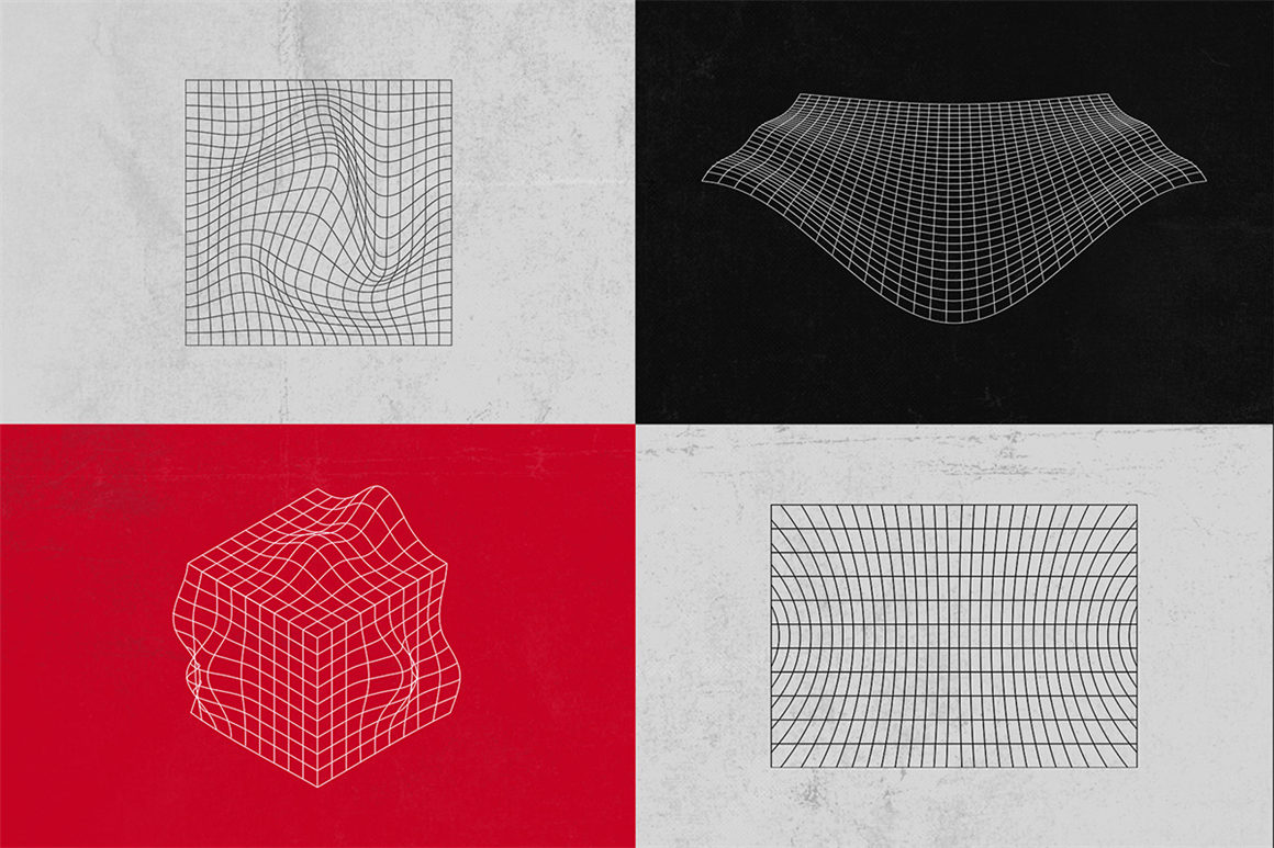 75款科技未来抽象艺术黑白波浪网格线条地形图线框赛博朋克背景图形AI矢量设计元素套装 75 Wireframe Topo Elements Vectors , 第12张-素材湾丨精选海外优质设计素材资源 75款科技未来抽象艺术黑白波浪网格线条地形图线框赛博朋克背景图形AI矢量设计元素套装 75 Wireframe Topo Elements Vectors , sucaiwan.com