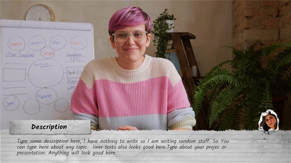 FCPX插件：创意纸团打开拼贴艺术定格动画撕纸横栏文字标题动画 , sucaiwan.com