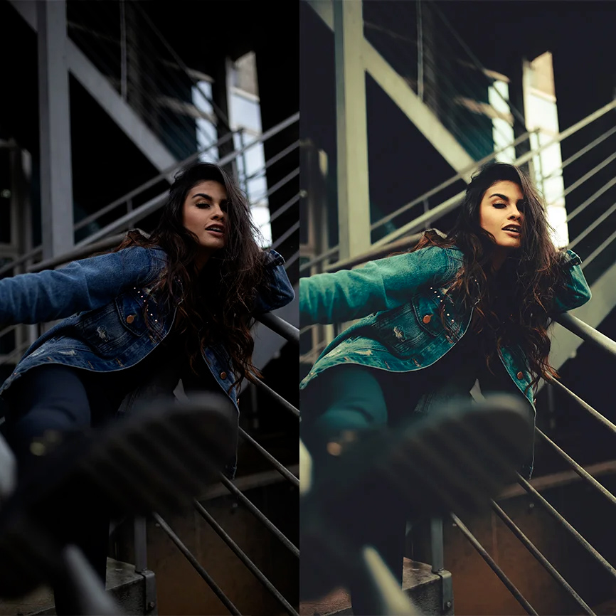 复古电影风格明亮亮度曝光人物肖像摄影照片调色Lightroom预设 LUIZCLAS – MOODY COLLECTION 插件预设 sucaiwan.com