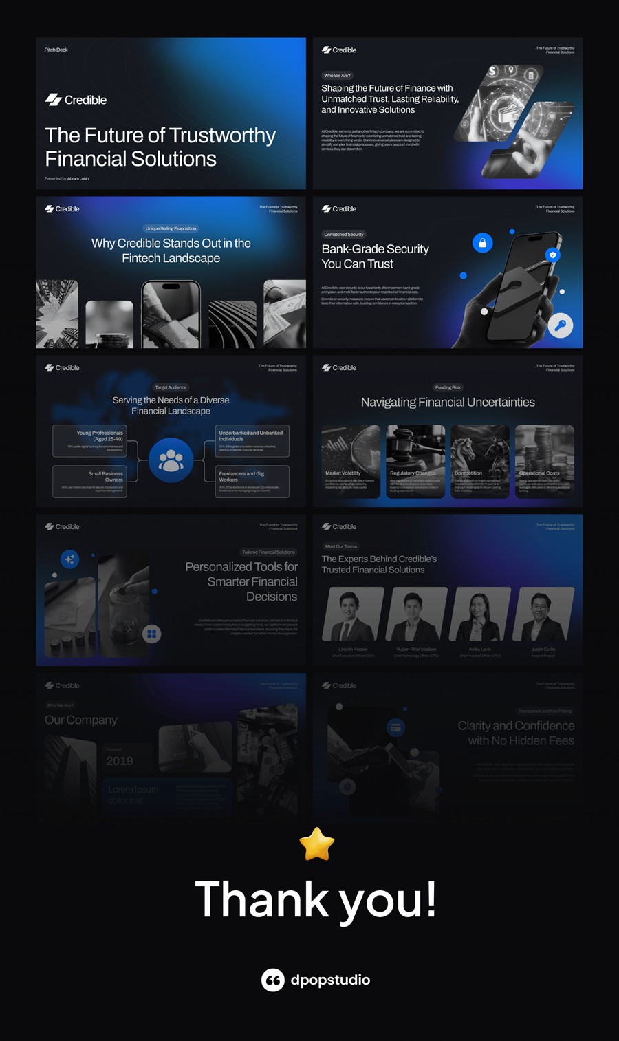 25页极简创意金融科技品牌宣传提案演示文稿幻灯片设计PPT/Figma模板素材 Credible – Fintech Deck Presentation 幻灯图表 第10张-素材湾丨精选海外优质设计素材资源 25页极简创意金融科技品牌宣传提案演示文稿幻灯片设计PPT/Figma模板素材 Credible – Fintech Deck Presentation 幻灯图表 sucaiwan.com