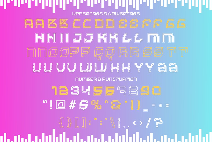未来科幻赛博朋克杂志海报徽标设计装饰英文字体安装包 Spectra Volt – Cyberpunk Font 设计素材 第8张-素材湾丨精选海外优质设计素材资源 未来科幻赛博朋克杂志海报徽标设计装饰英文字体安装包 Spectra Volt – Cyberpunk Font 设计素材 sucaiwan.com