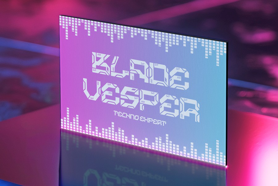 未来科幻赛博朋克杂志海报徽标设计装饰英文字体安装包 Spectra Volt – Cyberpunk Font 设计素材 第9张-素材湾丨精选海外优质设计素材资源 未来科幻赛博朋克杂志海报徽标设计装饰英文字体安装包 Spectra Volt – Cyberpunk Font 设计素材 sucaiwan.com