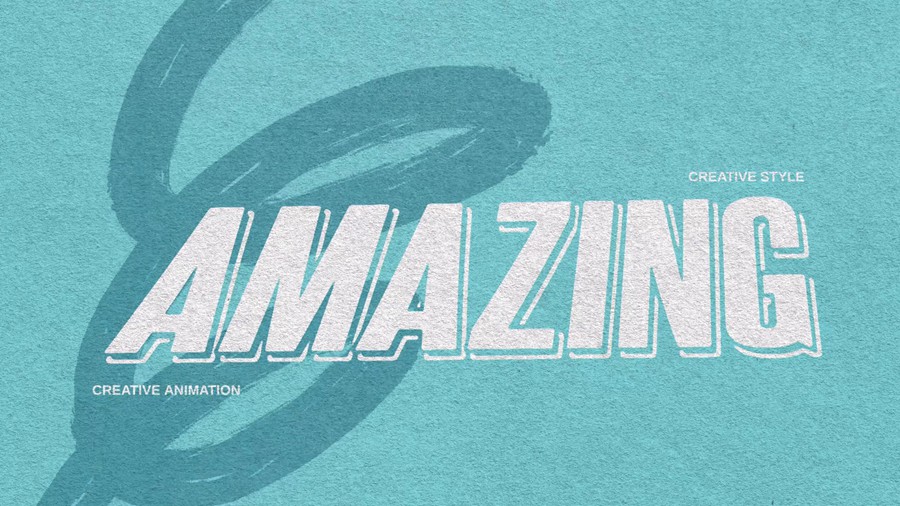 AE模板：大胆邋遢仿旧风格化垃圾摇滚风格粗体排版电影标题动画 Grunge Titles Pack , sucaiwan.com