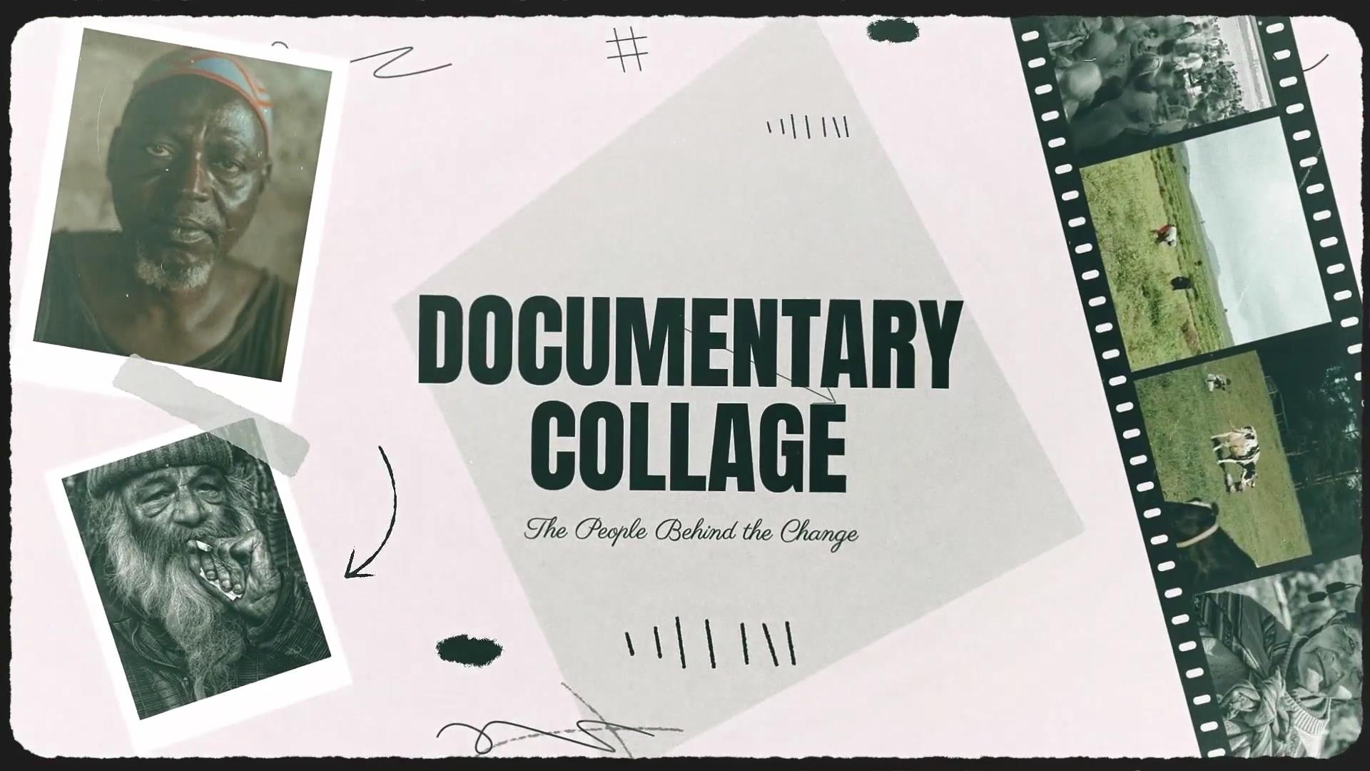 AE模板:复古美学清新优雅胶卷相框婚礼纪实纪录片开场片头 Documentary Collage 影视音频 第1张-素材湾丨精选海外优质设计素材资源 AE模板:复古美学清新优雅胶卷相框婚礼纪实纪录片开场片头 Documentary Collage 影视音频 sucaiwan.com