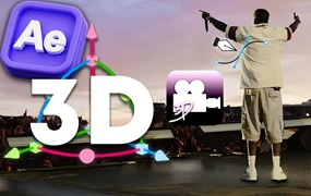 AE插件：逼真人物风景图片转3D摄像机运动视差三维动画+中字幕视频教程 FXHAVEN - 3DfyPro