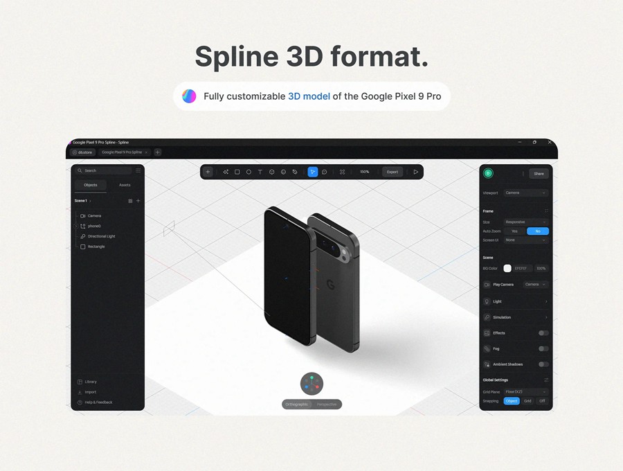 12款谷歌Google Pixel 9 Pro手机UI广告设计展现效果图PS贴图样机模板 Google Pixel 9 Pro Mockups 样机素材 第4张-素材湾丨精选海外优质设计素材资源 12款谷歌Google Pixel 9 Pro手机UI广告设计展现效果图PS贴图样机模板 Google Pixel 9 Pro Mockups 样机素材 sucaiwan.com