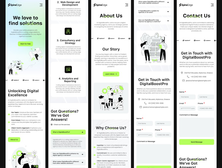 12屏创意数字网络科技企业官网网站界面WEB UI设计Figma模板套件 DigitalBoostPro – Business Solution Website Template – UI Kit APP UI 第4张-素材湾丨精选海外优质设计素材资源 12屏创意数字网络科技企业官网网站界面WEB UI设计Figma模板套件 DigitalBoostPro – Business Solution Website Template – UI Kit APP UI sucaiwan.com