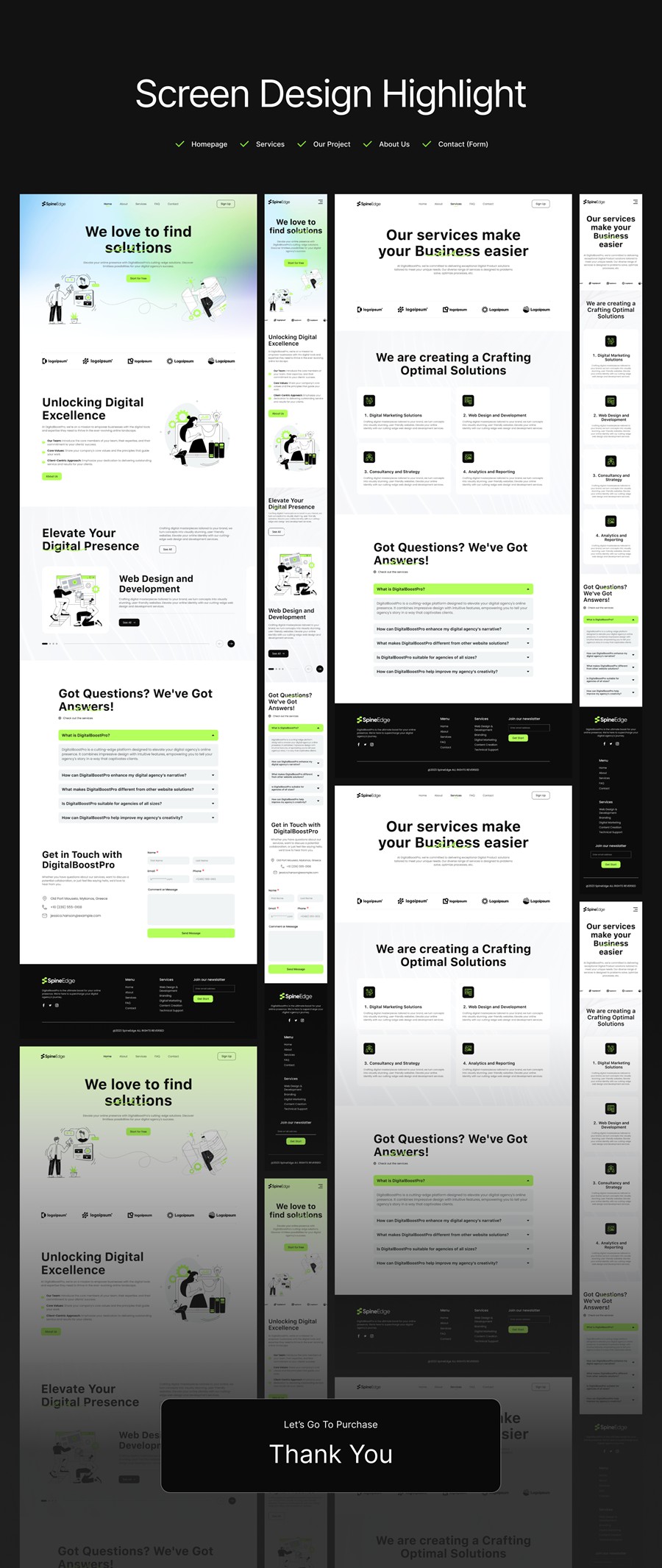 12屏创意数字网络科技企业官网网站界面WEB UI设计Figma模板套件 DigitalBoostPro – Business Solution Website Template – UI Kit APP UI 第6张-素材湾丨精选海外优质设计素材资源 12屏创意数字网络科技企业官网网站界面WEB UI设计Figma模板套件 DigitalBoostPro – Business Solution Website Template – UI Kit APP UI sucaiwan.com