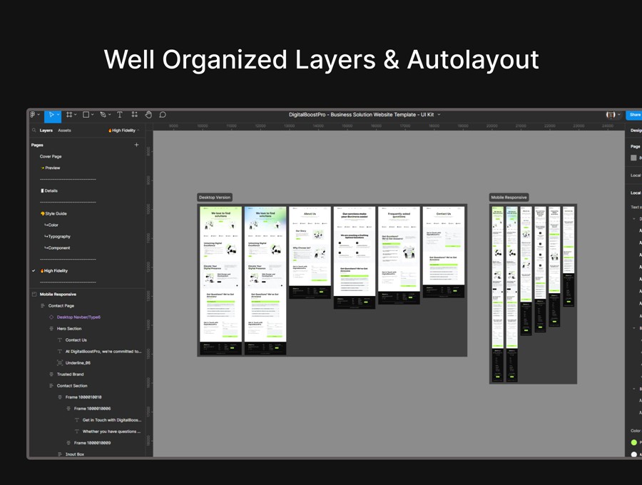 12屏创意数字网络科技企业官网网站界面WEB UI设计Figma模板套件 DigitalBoostPro – Business Solution Website Template – UI Kit APP UI 第5张-素材湾丨精选海外优质设计素材资源 12屏创意数字网络科技企业官网网站界面WEB UI设计Figma模板套件 DigitalBoostPro – Business Solution Website Template – UI Kit APP UI sucaiwan.com