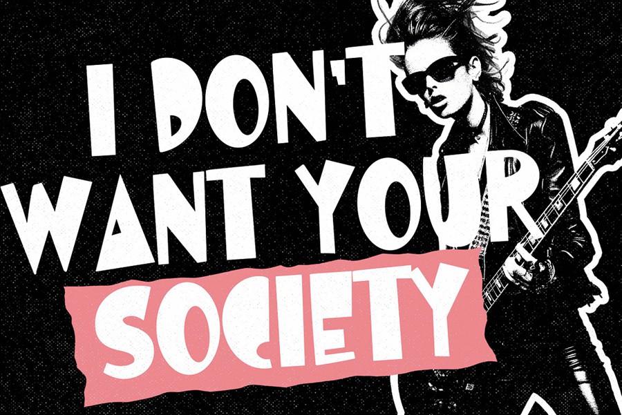 时尚摇滚朋克风品牌海报徽标设计无衬线英文字体安装包 Punk Madness a Punk Style Font 设计素材 第3张-素材湾丨精选海外优质设计素材资源 时尚摇滚朋克风品牌海报徽标设计无衬线英文字体安装包 Punk Madness a Punk Style Font 设计素材 sucaiwan.com