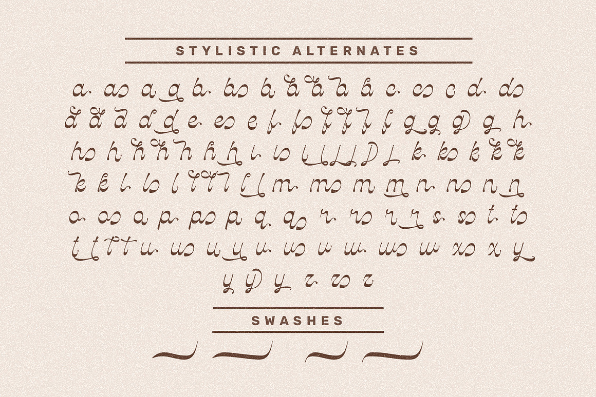 复古优雅包装邀请函徽标设计手写英文字体安装包 Hc Fadella Retro Script 设计素材 sucaiwan.com