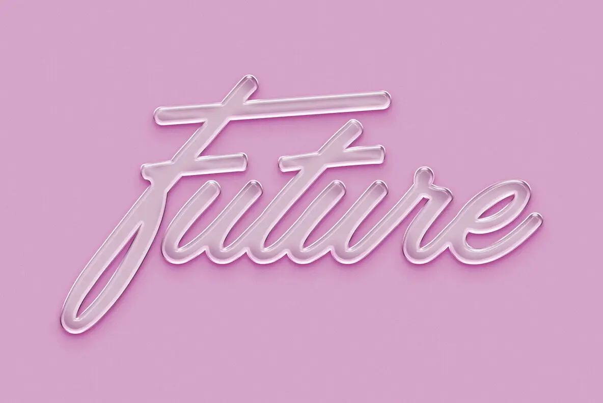 现代复古Y2K透明磨砂玻璃水晶气泡文本标题ps特效滤镜样机 Plastic Glass Text Effect 插件预设 第3张-素材湾丨精选海外优质设计素材资源 现代复古Y2K透明磨砂玻璃水晶气泡文本标题ps特效滤镜样机 Plastic Glass Text Effect 插件预设 sucaiwan.com