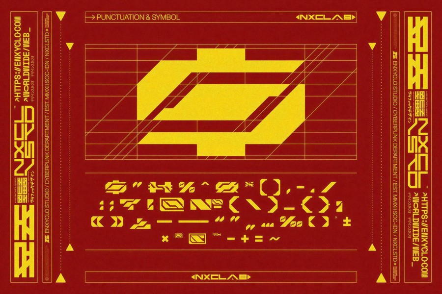 英文字体:复古Y2K赛博朋克风潮流粗体倾斜斜体先锋字体包 NCL Raxor — Futuristic Cyberpunk Font , 第6张-素材湾丨精选海外优质设计素材资源 英文字体:复古Y2K赛博朋克风潮流粗体倾斜斜体先锋字体包 NCL Raxor — Futuristic Cyberpunk Font , sucaiwan.com