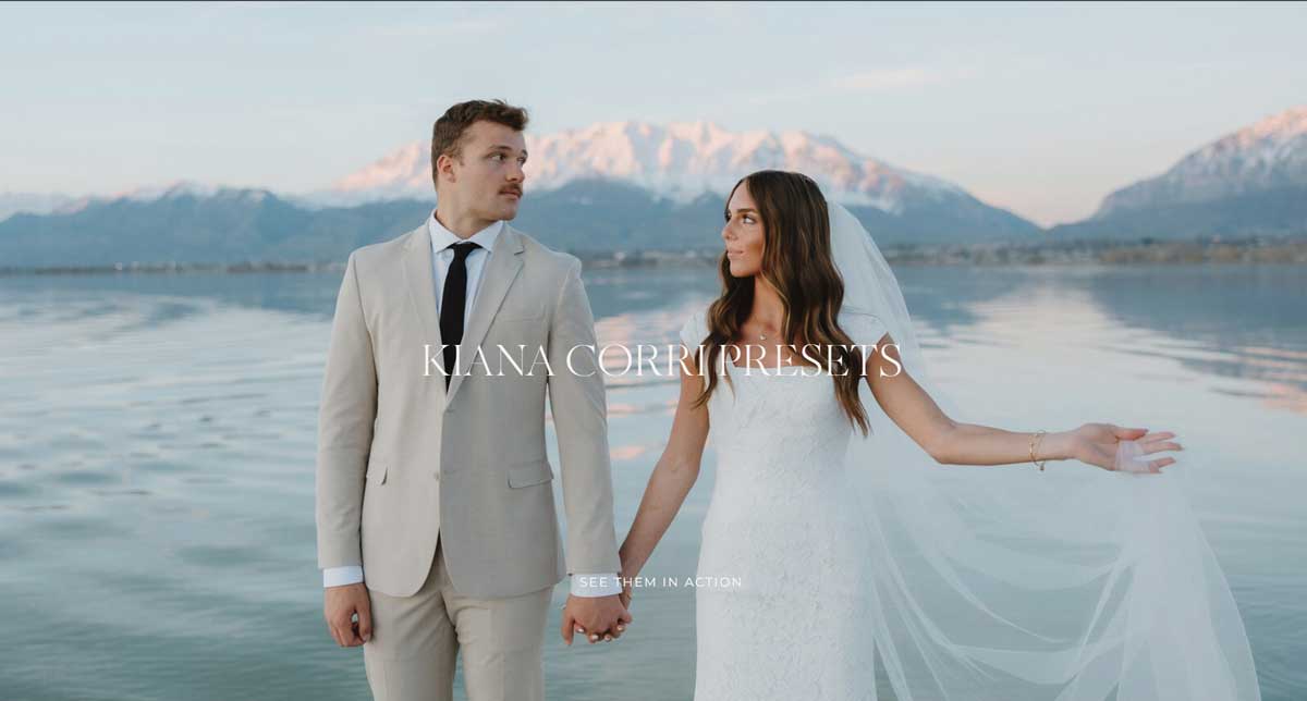 LR预设:纯白永恒温暖富士胶片电影颗粒婚礼人像摄影LR调色预设 Kianna Cori - Presets pack , 第1张-素材湾丨精选海外优质设计素材资源 LR预设:纯白永恒温暖富士胶片电影颗粒婚礼人像摄影LR调色预设 Kianna Cori - Presets pack , sucaiwan.com