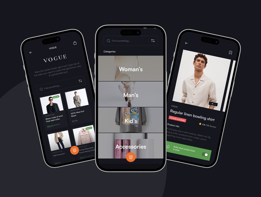 300+屏双配色在线购物电子商务商城APP应用程序UI界面设计Figma模板套件 Easy Shop E-commerce UI kit APP UI 第5张-素材湾丨精选海外优质设计素材资源 300+屏双配色在线购物电子商务商城APP应用程序UI界面设计Figma模板套件 Easy Shop E-commerce UI kit APP UI sucaiwan.com