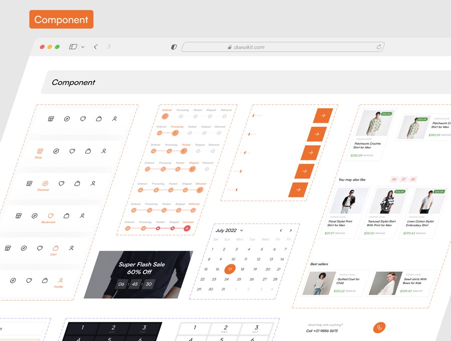 300+屏双配色在线购物电子商务商城APP应用程序UI界面设计Figma模板套件 Easy Shop E-commerce UI kit APP UI 第3张-素材湾丨精选海外优质设计素材资源 300+屏双配色在线购物电子商务商城APP应用程序UI界面设计Figma模板套件 Easy Shop E-commerce UI kit APP UI sucaiwan.com