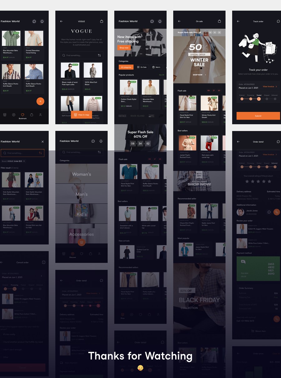 300+屏双配色在线购物电子商务商城APP应用程序UI界面设计Figma模板套件 Easy Shop E-commerce UI kit APP UI 第9张-素材湾丨精选海外优质设计素材资源 300+屏双配色在线购物电子商务商城APP应用程序UI界面设计Figma模板套件 Easy Shop E-commerce UI kit APP UI sucaiwan.com