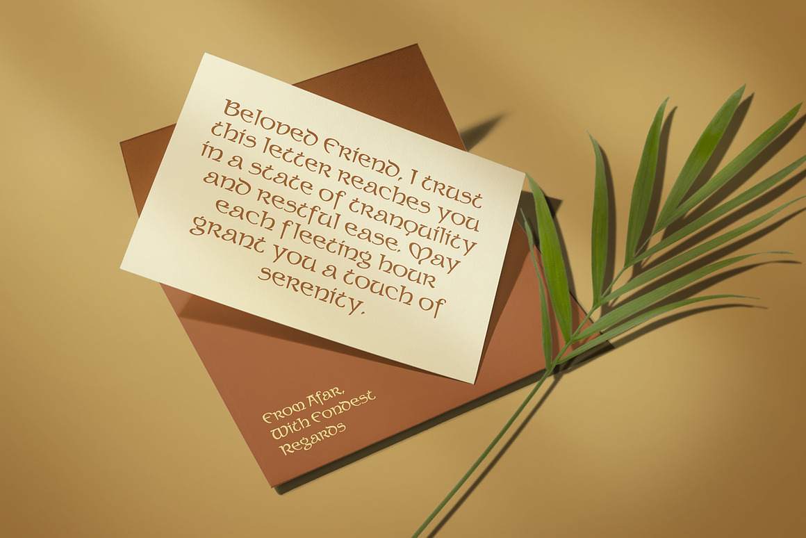 优雅品牌海报徽标设计衬线英文字体安装包 Piera – Uncial Font 设计素材 第4张-素材湾丨精选海外优质设计素材资源 优雅品牌海报徽标设计衬线英文字体安装包 Piera – Uncial Font 设计素材 sucaiwan.com