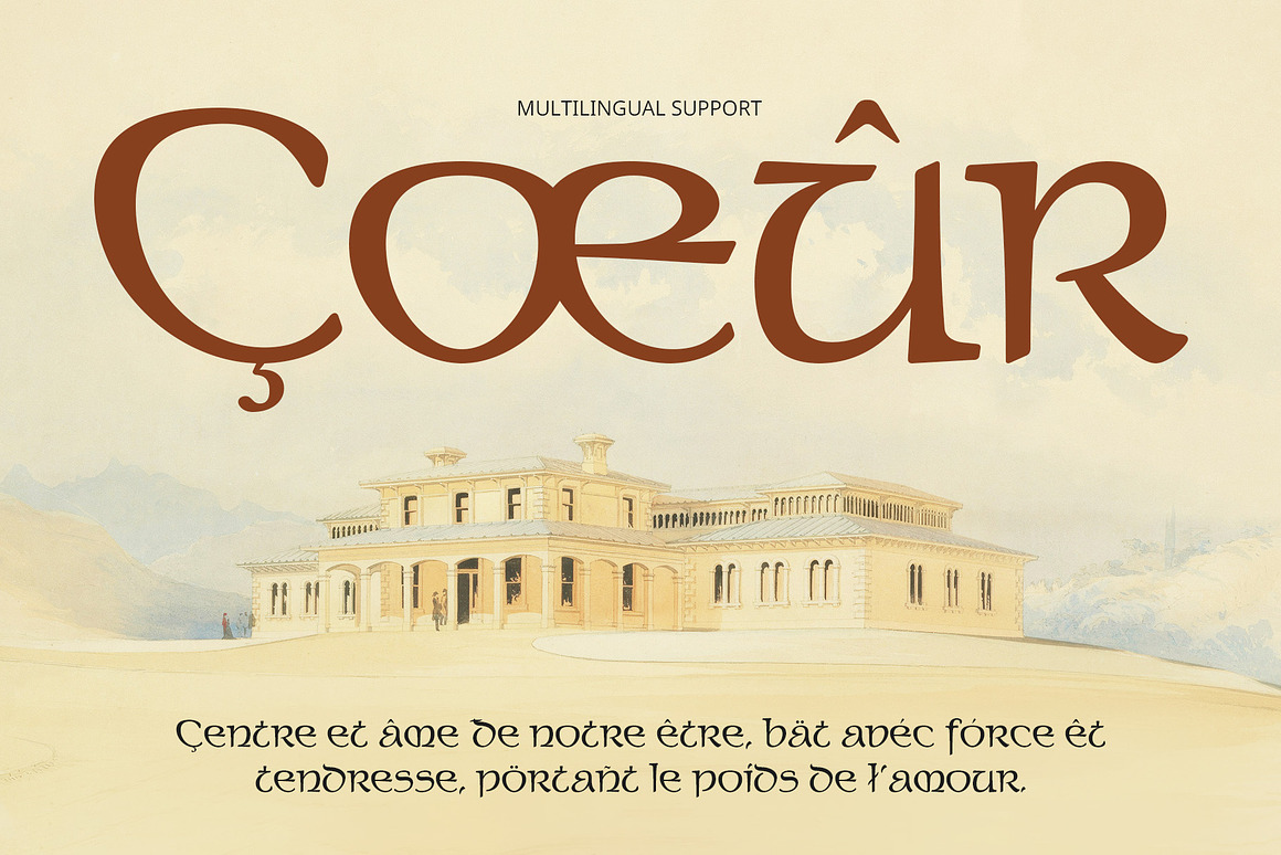 优雅品牌海报徽标设计衬线英文字体安装包 Piera – Uncial Font 设计素材 第7张-素材湾丨精选海外优质设计素材资源 优雅品牌海报徽标设计衬线英文字体安装包 Piera – Uncial Font 设计素材 sucaiwan.com