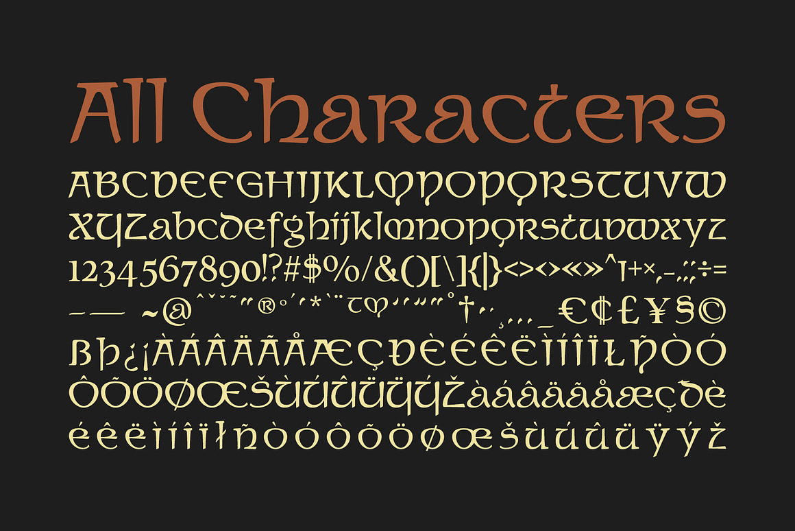 优雅品牌海报徽标设计衬线英文字体安装包 Piera – Uncial Font 设计素材 第8张-素材湾丨精选海外优质设计素材资源 优雅品牌海报徽标设计衬线英文字体安装包 Piera – Uncial Font 设计素材 sucaiwan.com