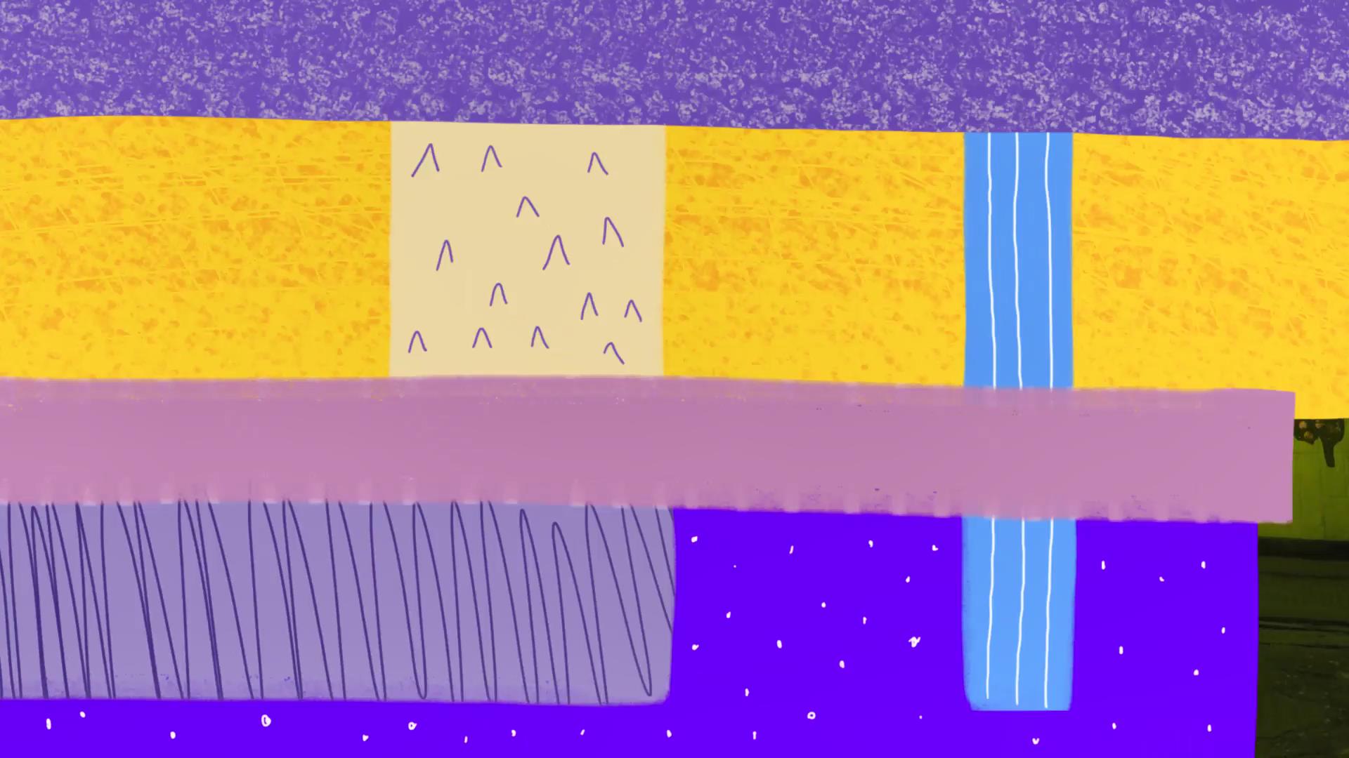 AE模板：创意趣味抽象手绘线条几何元素动画转场过渡 , sucaiwan.com