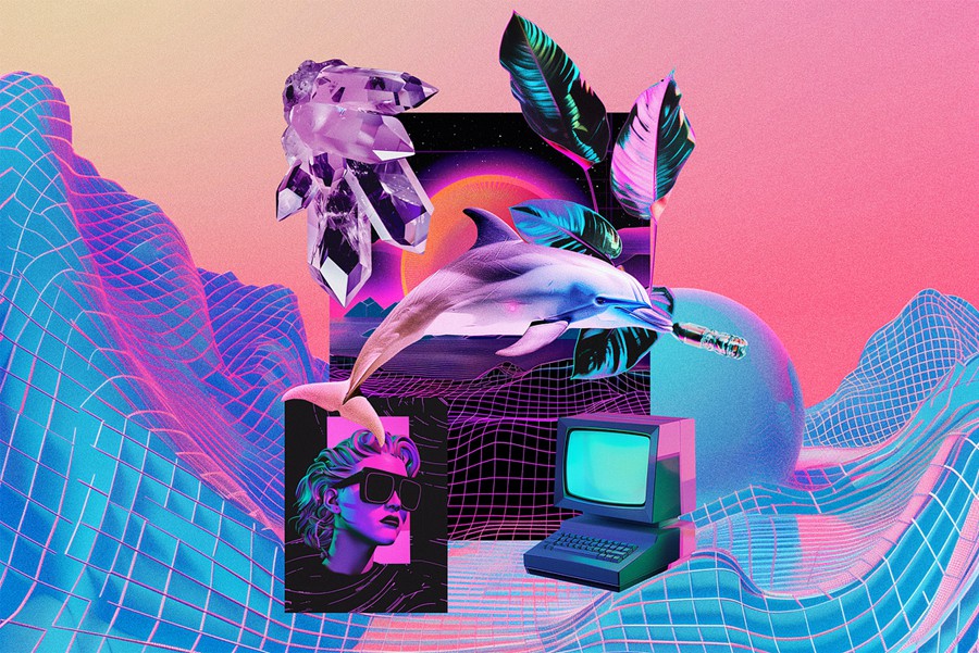 480+款超现实欧美赛博朋克蒸汽波雕像物品3D背景复古拼体剪贴画设计素材 Vaporwave Collage Kit 图片素材 第6张-素材湾丨精选海外优质设计素材资源 480+款超现实欧美赛博朋克蒸汽波雕像物品3D背景复古拼体剪贴画设计素材 Vaporwave Collage Kit 图片素材 sucaiwan.com