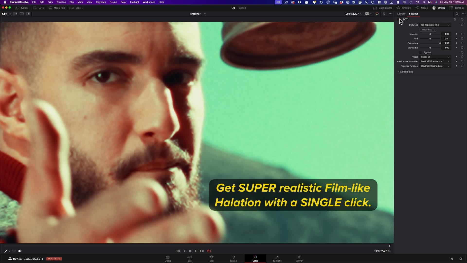 Qazi's Toolkit - Halation 真实复古胶片级底片光晕效果达芬奇DCTL调色插件 插件预设 第2张-素材湾丨精选海外优质设计素材资源 Qazi's Toolkit - Halation 真实复古胶片级底片光晕效果达芬奇DCTL调色插件 插件预设 sucaiwan.com