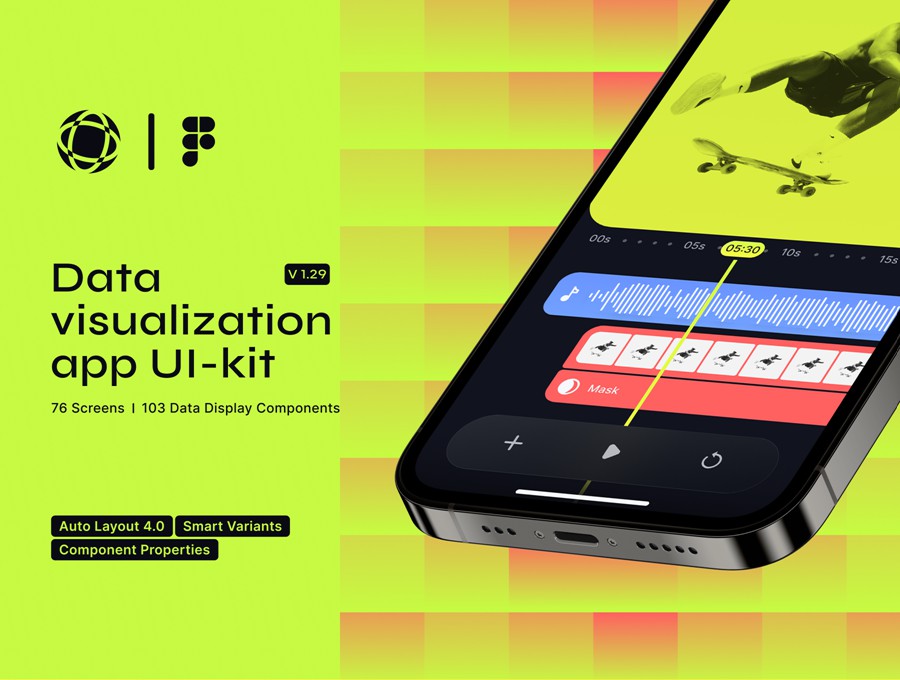 76屏国外风数据可视化进度条折线图条形图APP UI界面设计套件Figma格式素材 Data visualization UI-kit APP UI 第1张-素材湾丨精选海外优质设计素材资源 76屏国外风数据可视化进度条折线图条形图APP UI界面设计套件Figma格式素材 Data visualization UI-kit APP UI sucaiwan.com