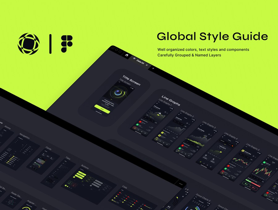 76屏国外风数据可视化进度条折线图条形图APP UI界面设计套件Figma格式素材 Data visualization UI-kit APP UI 第6张-素材湾丨精选海外优质设计素材资源 76屏国外风数据可视化进度条折线图条形图APP UI界面设计套件Figma格式素材 Data visualization UI-kit APP UI sucaiwan.com