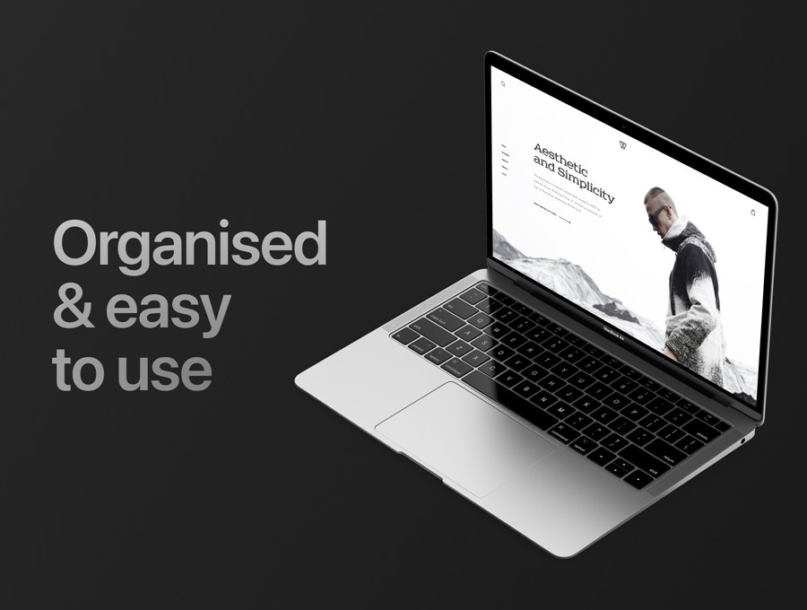 12款暗黑系网站UI界面设计苹果MacBook Air笔记本电脑展示效果图PSD样机模板 12 Most Popular MacBook Air Mockups 样机素材 第6张-素材湾丨精选海外优质设计素材资源 12款暗黑系网站UI界面设计苹果MacBook Air笔记本电脑展示效果图PSD样机模板 12 Most Popular MacBook Air Mockups 样机素材 sucaiwan.com