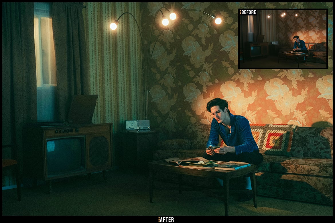 复古时尚ins风户外旅拍摄影照片调色Lightroom预设包 Analog Vibes – Desktop and Mobile Presets 插件预设 sucaiwan.com