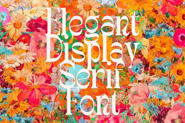 时尚复古品牌包装广告婚礼徽标设计衬线英文字体安装包 Nouvore – Display Serif Font 设计素材 sucaiwan.com
