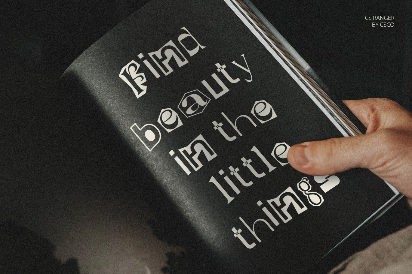 时尚创意品牌海报徽标设计装饰贴图字体安装包 Ranger – Collage Font 设计素材 第2张-素材湾丨精选海外优质设计素材资源 时尚创意品牌海报徽标设计装饰贴图字体安装包 Ranger – Collage Font 设计素材 sucaiwan.com