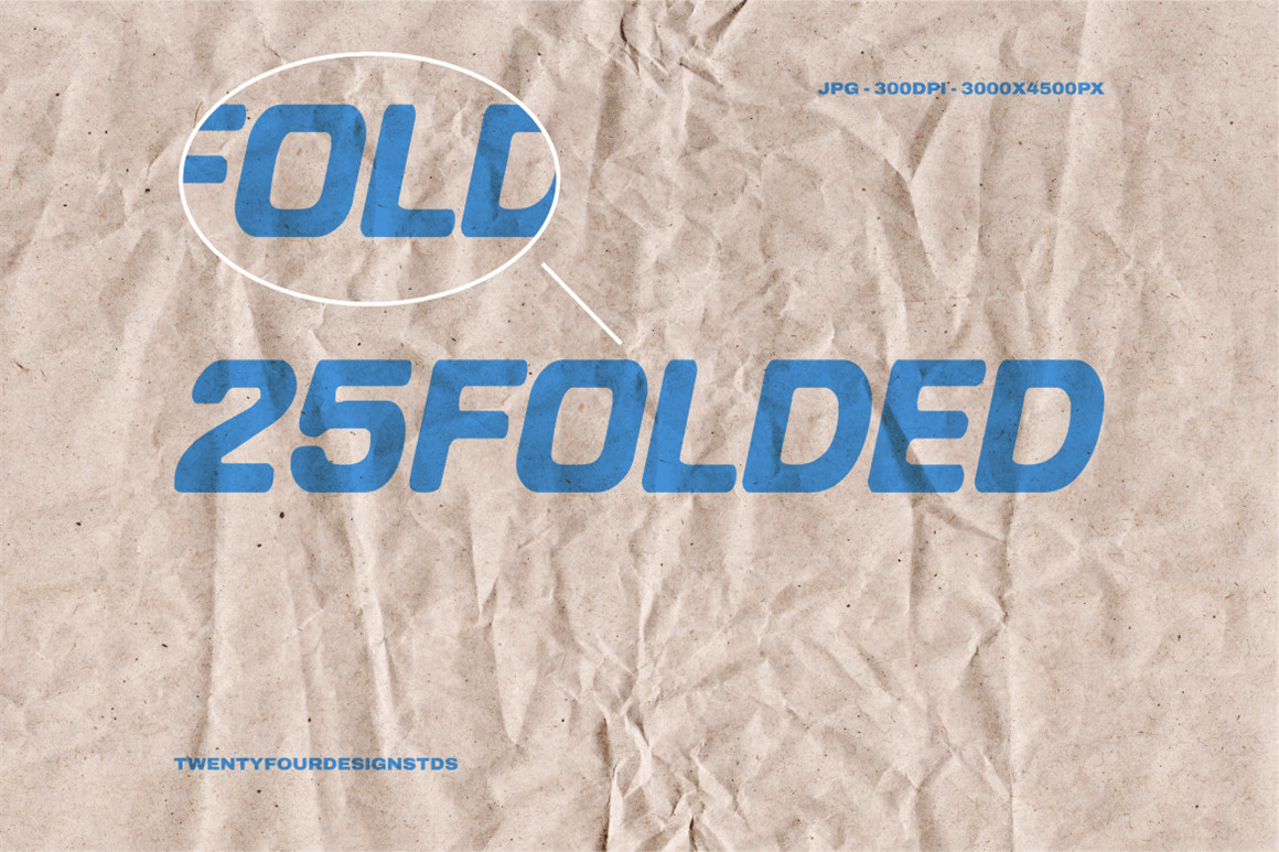 25款真实自然颗粒纸张折叠折痕褶皱复古背景肌理纹理图片 Fold Paper Textures , sucaiwan.com