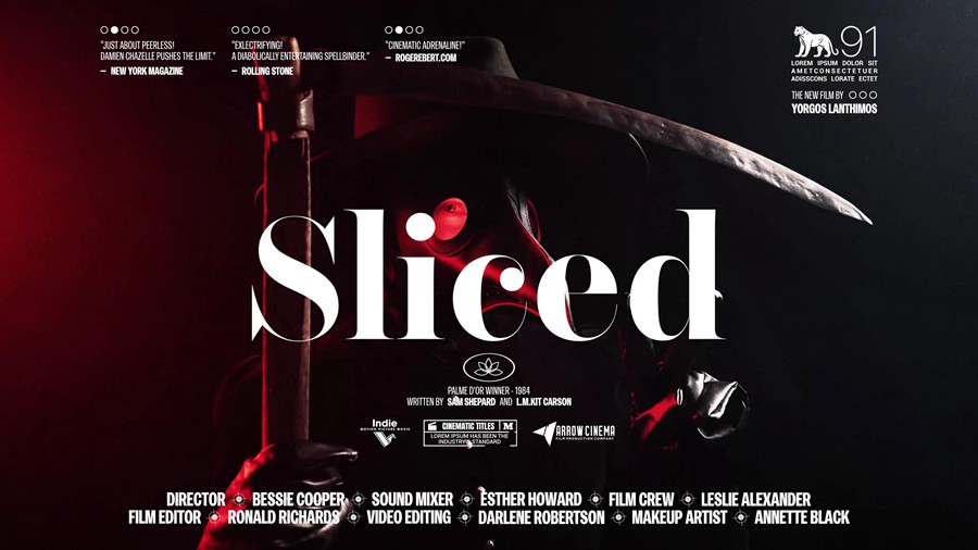 AE模板：6个复古细腻故事感恐怖悬疑视觉电影海报封面标题动画模板 Sure Cinematic Title , sucaiwan.com