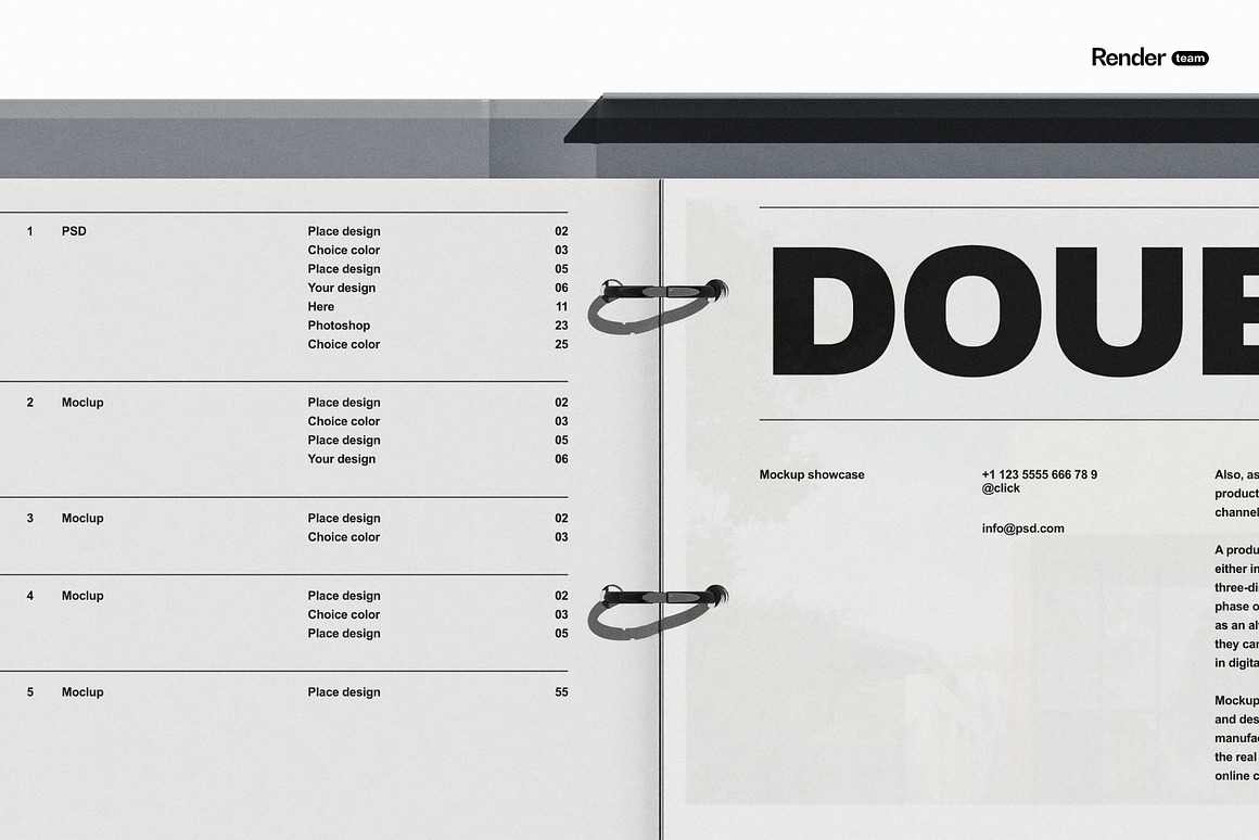 6款高级精装硬皮书籍画册VI手册文件夹设计展示效果图PS贴图样机模板素材 Binder Mockup Set 样机素材 第4张-素材湾丨精选海外优质设计素材资源 6款高级精装硬皮书籍画册VI手册文件夹设计展示效果图PS贴图样机模板素材 Binder Mockup Set 样机素材 sucaiwan.com