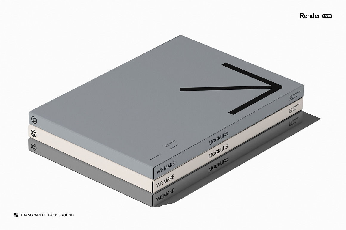 6款高级精装硬皮书籍画册VI手册文件夹设计展示效果图PS贴图样机模板素材 Binder Mockup Set 样机素材 第11张-素材湾丨精选海外优质设计素材资源 6款高级精装硬皮书籍画册VI手册文件夹设计展示效果图PS贴图样机模板素材 Binder Mockup Set 样机素材 sucaiwan.com